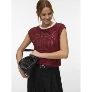 Vero Moda Baylee Boatneck Crochet Top